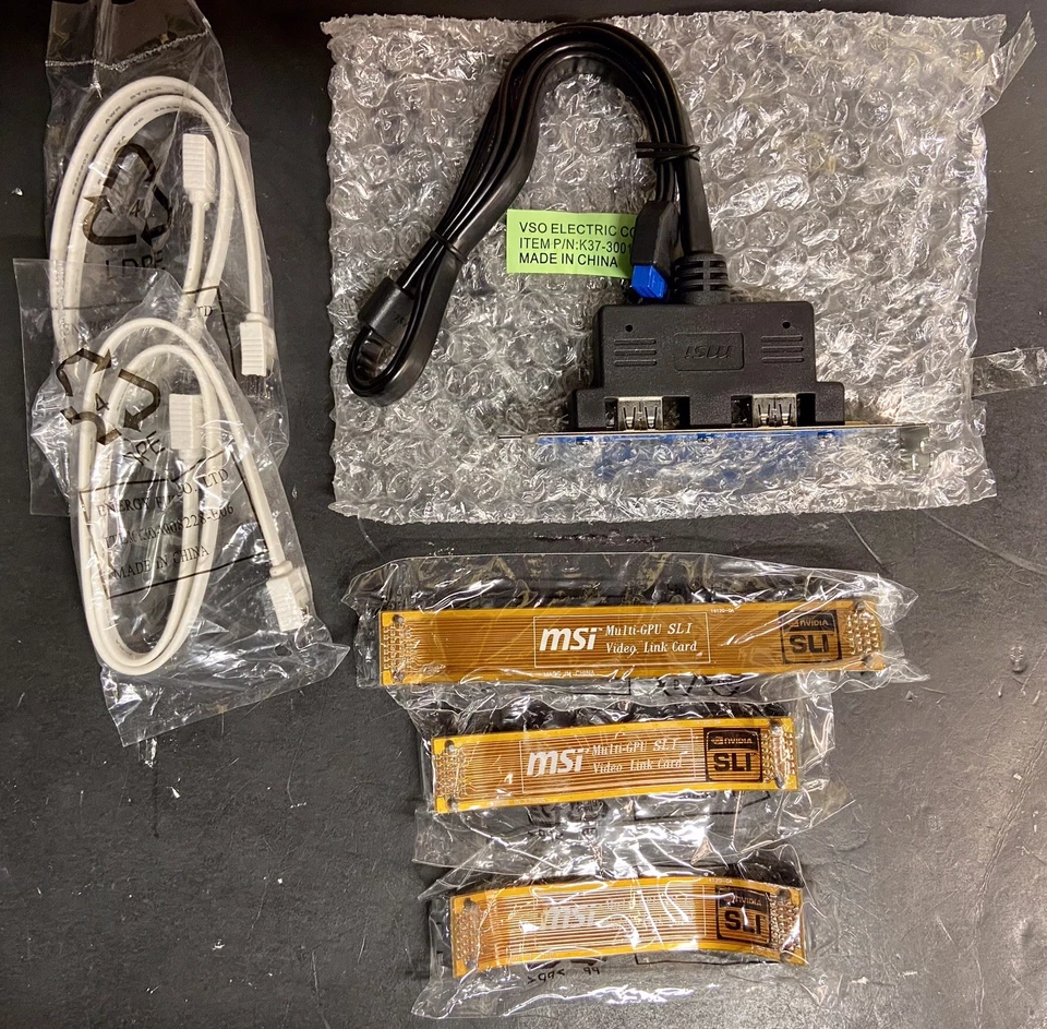 MSI 990FXA-GD80, AM3+ (plus) AMD Motherboard - ACCESSORIES ONLY - READ! - Image 3 of 4