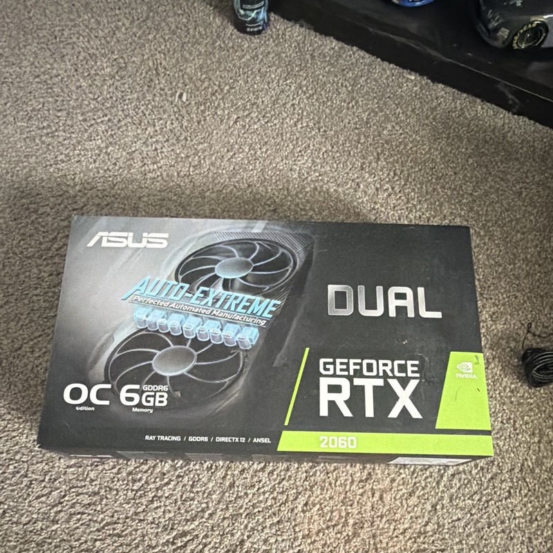 ASUS Dual NVIDIA GeForce RTX 2060 OC 6GB GDDR6 Ray Tracing DX12