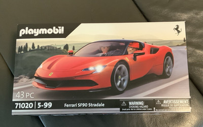 Playmobil Ferrari SF90 Stradale Auto Set 71020, 43 Teile, ab 5-11 Jahre