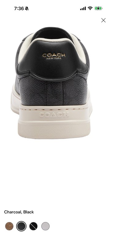 coach women shoes size 8