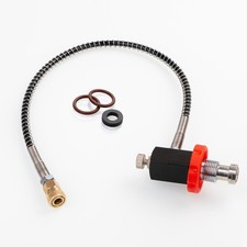 Metal Air Tank Fill Adapter 30MPa with Adjustable Valve and 5/8 G 1/8 BSPP