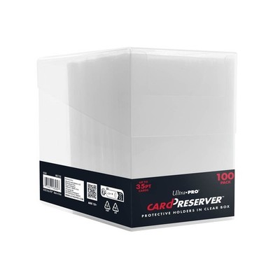 Ultra PRO - Card Preserver 100 ct Protective Trading Card Sleeves in Clear Box