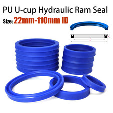 Rod/Piston Seal UN/UHS/UNS PU U-cup Hydraulic Ram Seal 22mm-110mm Inner Dia