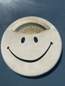 Vintage Brearley Counselor Smiley Face Bathroom Scale