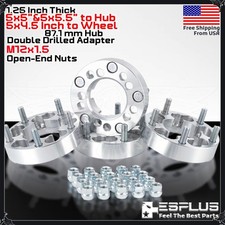 4 X 1.25 5x5 Hub To 5x4.5 Different Wheel Conversion Adapter Fit Chevygmc