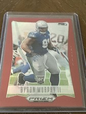 2024 Prizm Deca Byron Murphy II RC Red Prizm #262 Seahawks Rookie #d /199