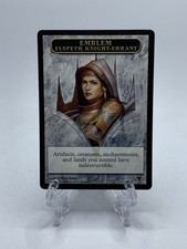 Emblem - Elspeth, Knight-Errant - Modern Event Deck - MTG - Double-Sided Token