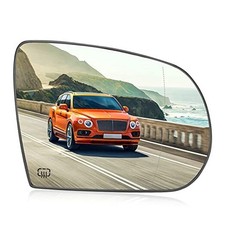 Passenger Side Mirror Glass Replacement Fits for 2014-2019 Jeep Cherokee, 2017