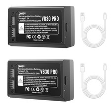 2-Pack VB30 Battery 7.2V 3500mAh Rechargeable Li-ion for GODOX V1/V1PRO –