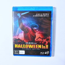 Halloween / Halloween II (Ultimate Edition,Box Set, Blu-ray, 2010) Region B NEW