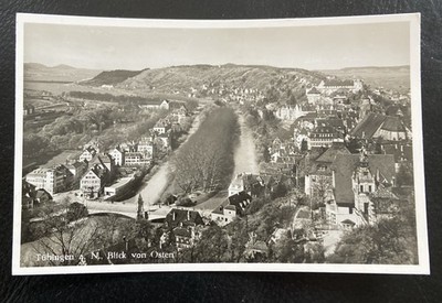 Ak Postkarte Tübingen Blick von Osten  - Ansicht (k2)