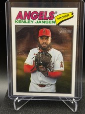 Kenley Jansen 2026 Topps Heritage Chrome Base #229 - Los Angeles Angels