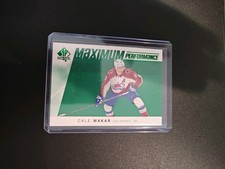 2024-25 Sp Authentic - Maximum Performance Cale Makar #MP-21 Green