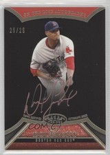 2013 Topps Tier One On the Rise Copper Rose Ink 25/25 Felix Doubront Auto 0aa