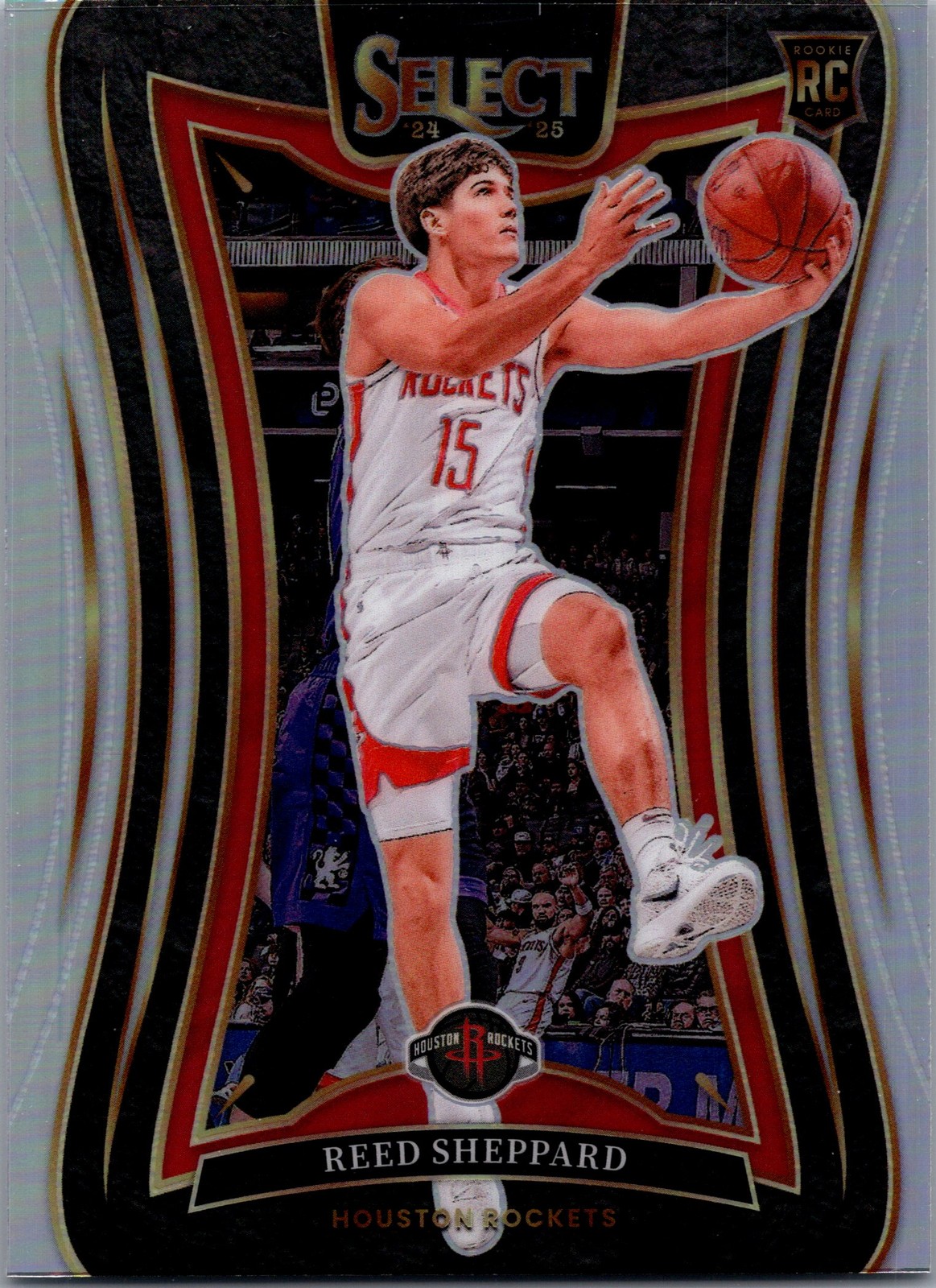 2024-25 Panini Select #366 Reed Sheppard Silver Prizm