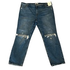 Abercrombie  Fitch Jeans Womens 37/24L The 90  s Straight Ultra High Rise NWT