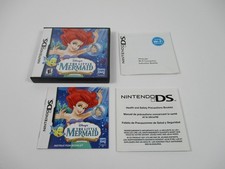THE LITTLE MERMAID UNDERSEA ADVENTURE Nintendo DS Game Case  Inserts Authentic 