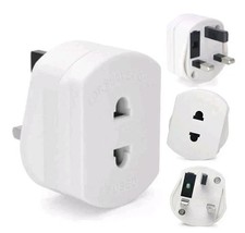 Shaver Plug Adaptor Shaving Toothbrush Adapter Epilators Bathroom UK 2 To 3 Pin