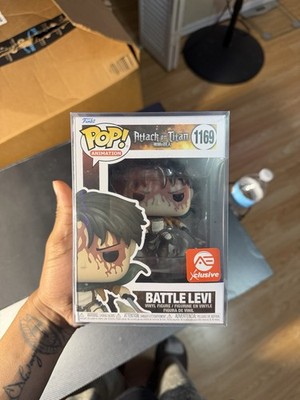 Funko Pop! Animation Attack on Titan Battle Levi #1169 AE Exclusive Vinyl
