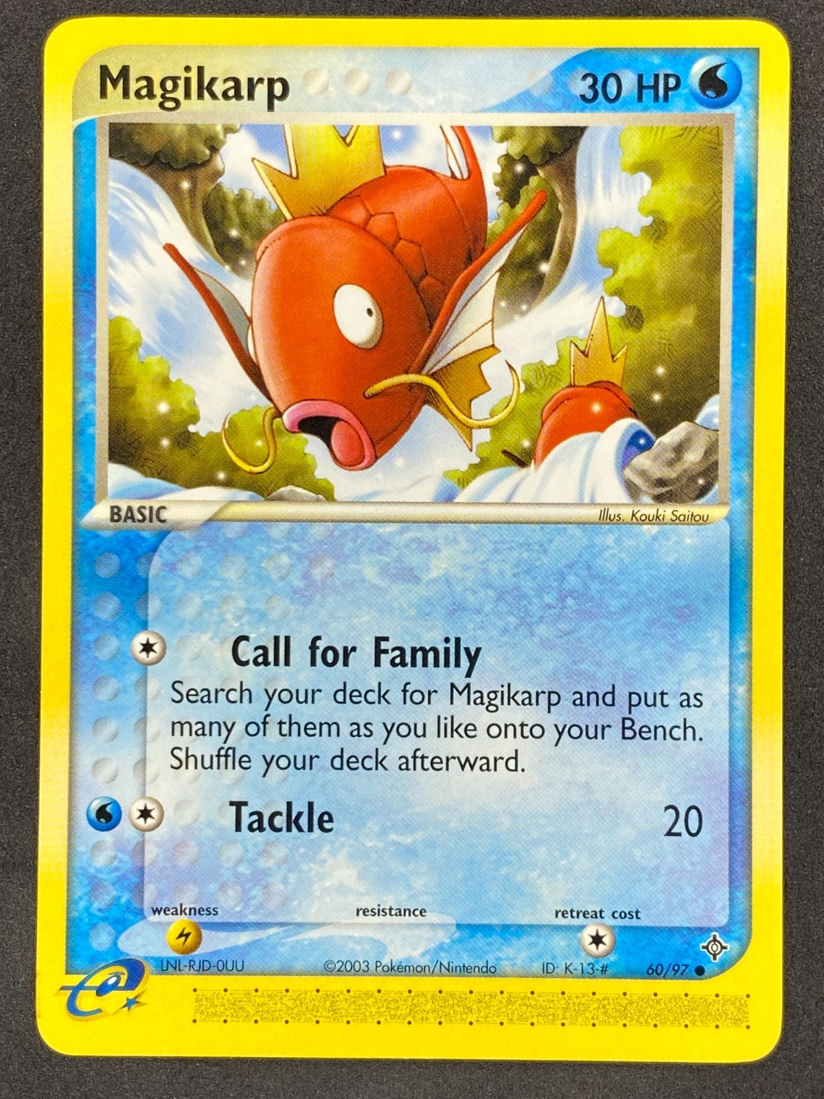 Pokémon Magikarp 60/97 DR EX Dragon NM