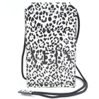 VALENTINO Garavani Leopard Print Smartphone Case Shoulder Bag leather 102854