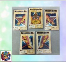 Exodia Complete Set 5 cards Yugioh Bandai Japanese MP/HP Damaged Cards