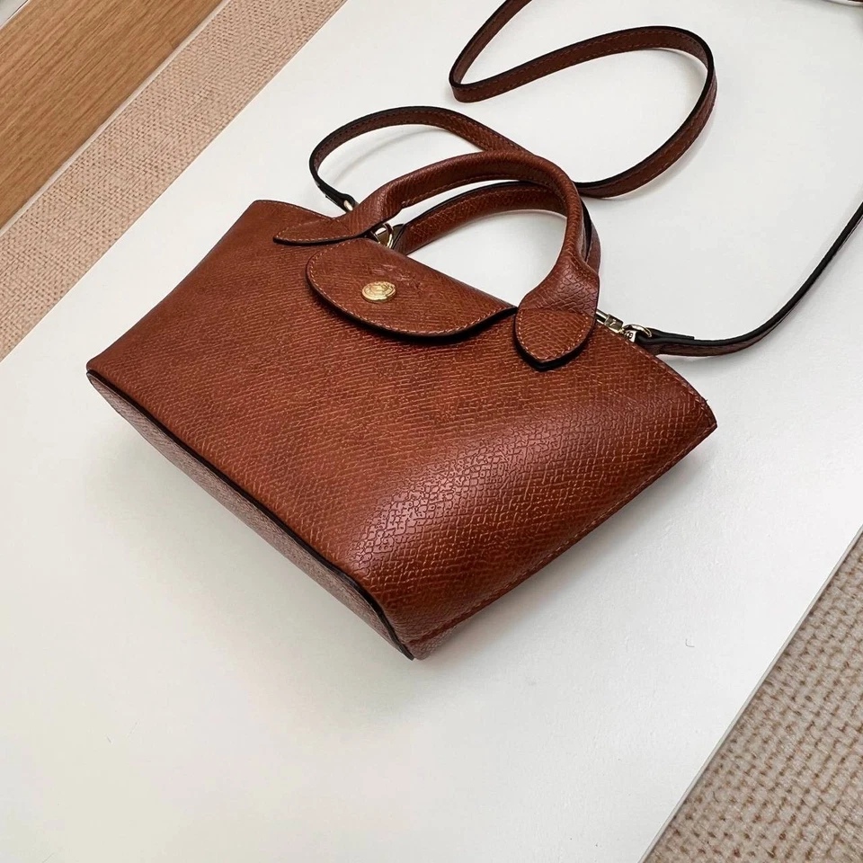 LONGCHAMP Épure XS Tote bag Brown - Leather New - Image 3 of 4