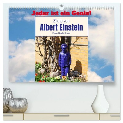 Jeder ist ein Genie! Zitate von Albert Einstein (hochwertiger Premium...