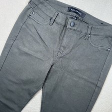 Liverpool Women  s Dress Pant Size 6/28 Straight Pleat Green Stretch