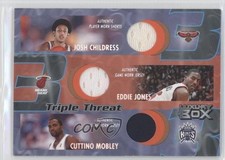 2004 Luxury Box Tier Reserved /200 Josh Childress Cuttino Mobley Eddie Jones 0v1