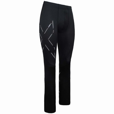2XU 2XU Wind Defence Herren Strumpfhose schwarz/silber Produktcode: MA6311b Größe S