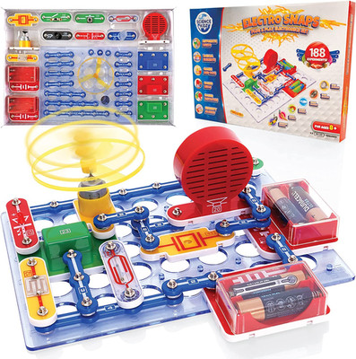 Elektronik Bausatz - Elektrische Schaltungen - 188 - Wissenschaft Experimentierset für Kinder Alter