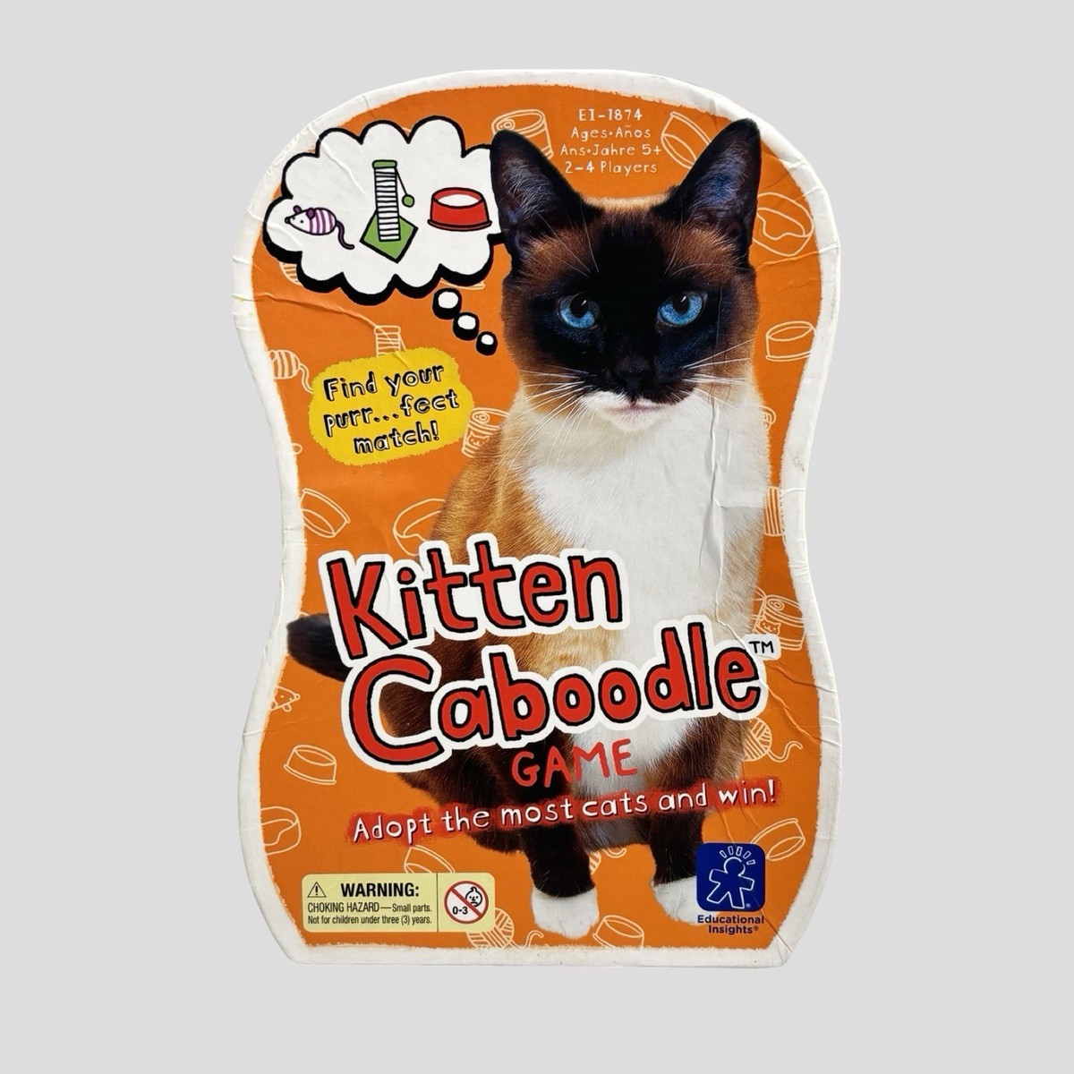 Kitten Caboodle Game Educational Insights Rare Complete Cats | eBay