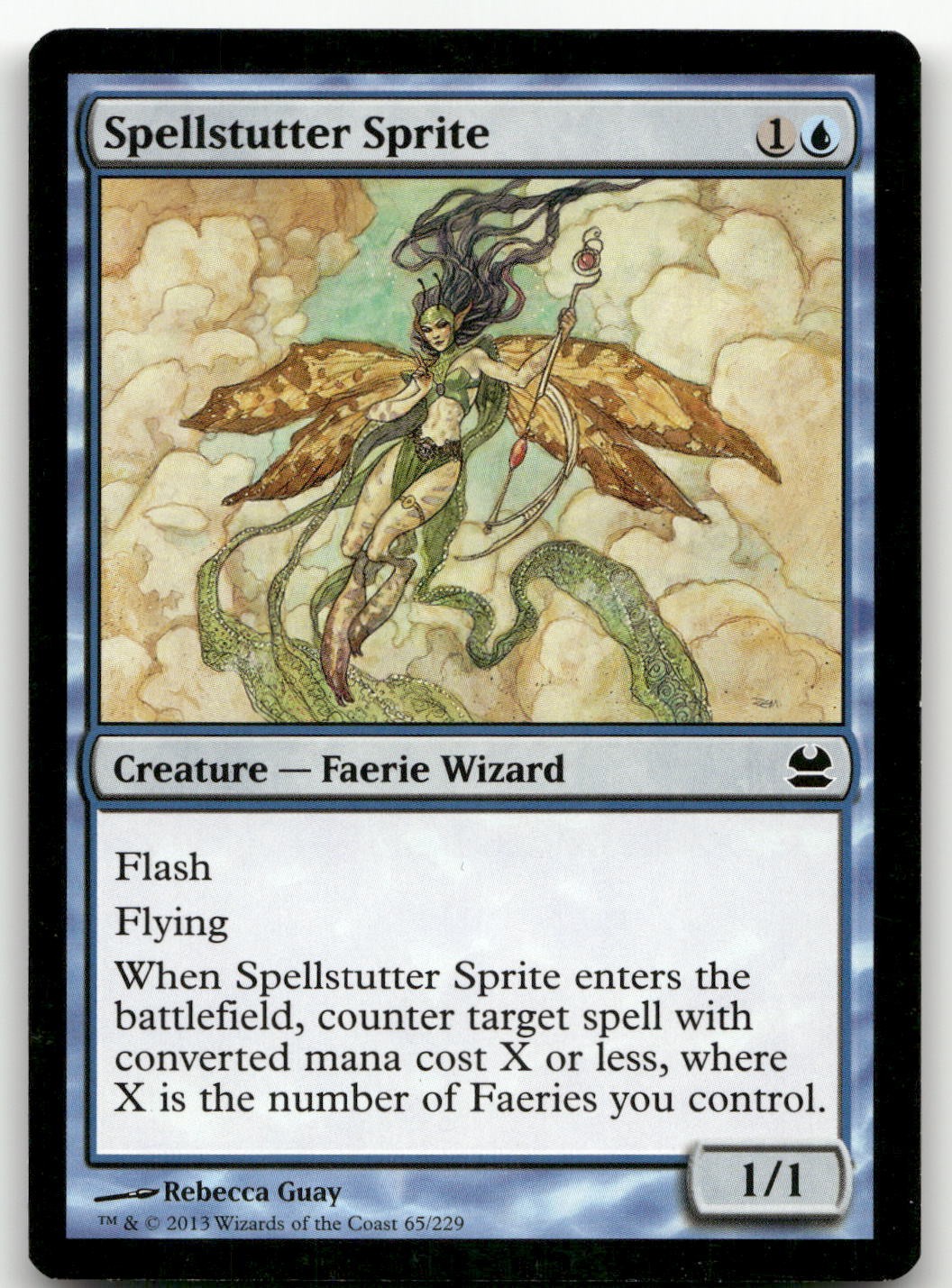 Spellstutter Sprite #65 (LP) Modern Masters MMA Magic MTG