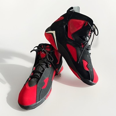 NEW* Men NIKE Air Jordan True Flight Black / Red (CU4933 001), Sz