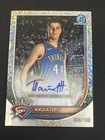 Nikola Topic 2025-2026 Bowman Basketball #BCA-NO Auto Refractor 86/100