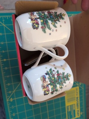 Nikko - CHRISTMASTIME - 10 oz COFFEE MUGS - Set of 2 - 