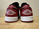 Air Jordan 1 Low Retro Bred Mens Size 13 Authenticated 553558-612 New — photo 5