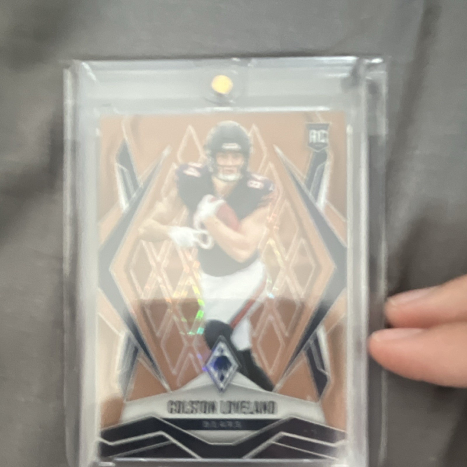 2025 Panini Phoenix - Rookies Colston Loveland #179 Bronze Hyper /50 (RC)