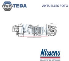 91312 ÖLKÜHLER KÜHLER ÖL NISSENS FÜR SKODA OCTAVIA III,SUPERB III,KODIAQ