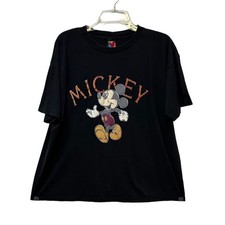 Vintage Mickey Unlimited Mickey Mouse Disney Graphic T-Shirt Single Stitch L