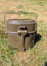 Bundeswehr Kochgeschirr 3-teilig – Alu Feldbesteck Armee Outdoor Camping