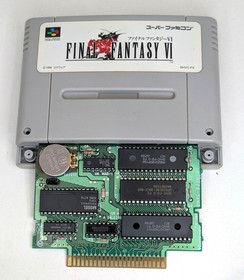 Final Fantasy VI Nintendo Super Famicom SFC New Battery *US Seller* SFC 2