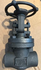 Bonney Forge HL11LE Gate Valve 11/2" 800 Threaded A105N Forged Steel cr13hf trim