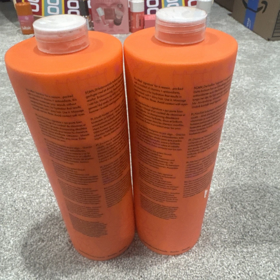 (2 包)Amika Normcore Signature Liter Duo(香波和护发素),33.8 盎司 — 第 3/3 张图片