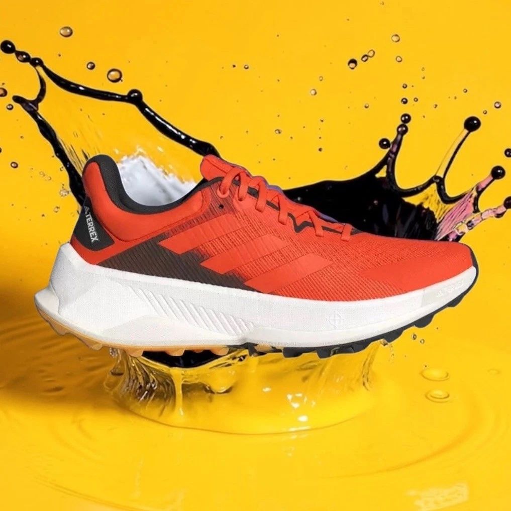 $180 adidas men Terrex Soulstride Ultra Trail Running Shoes SIZE 12