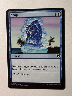 Snap #110 (NM) Wilds of Eldraine WOC Magic MTG