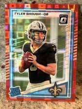 2025 Donruss - Rated Rookie Tyler Shough #304 SAINTS Optic Preview Red Pandora🔥