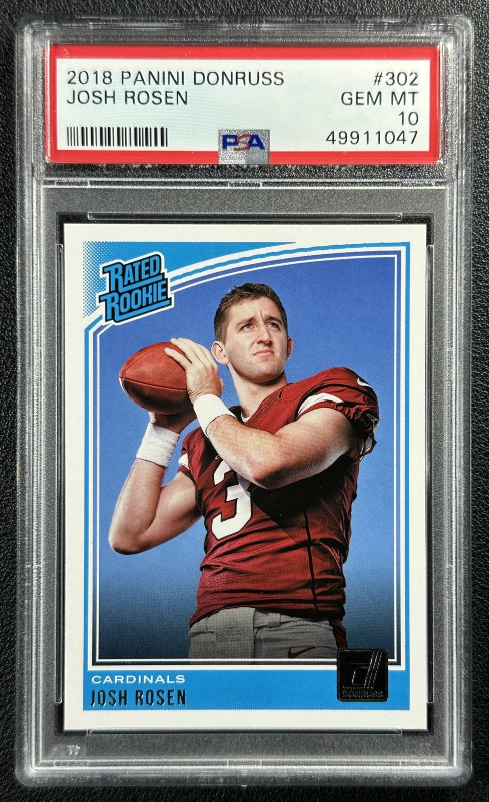 Josh Rosen Panini Donruss #302 Base