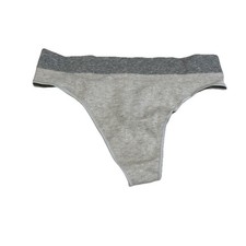 Aerie Women s Superchill Seamless Colorblock Thong Underwear Grey L